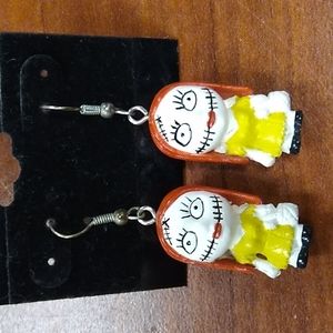 Spooky girl earrings